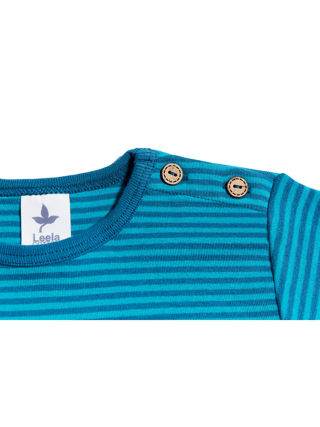 Kids' Long Sleeve Top, Danube Blue/ Lapis