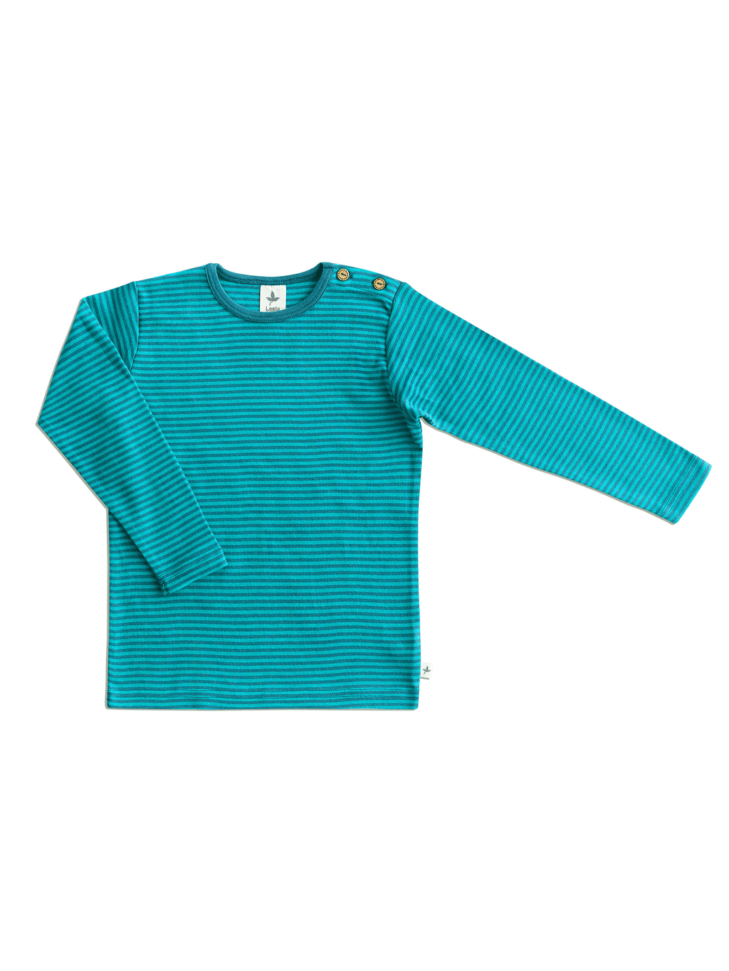 Kids' Long Sleeve Top, Danube Blue/ Lapis