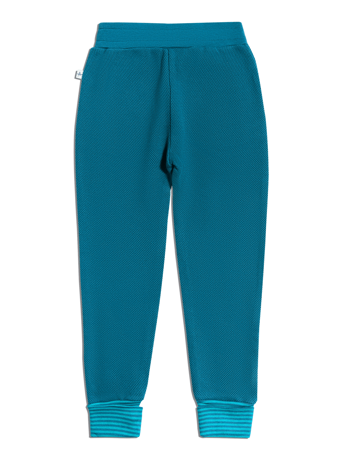 Baby Piqué Trousers, Danube Blue — Leela Cotton, view 5