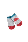 Baby Socks, Grey (6-Pack)