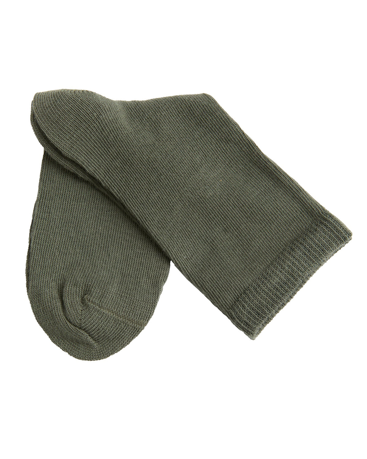Kids' Socks, Olive (6-Pack) — Leela Cotton