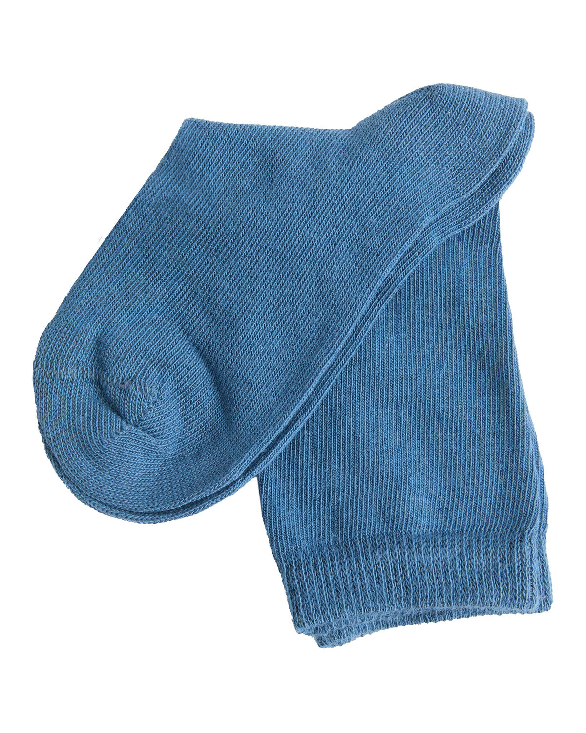 Kids' Socks, Denim Blue (6-Pack) — Leela Cotton