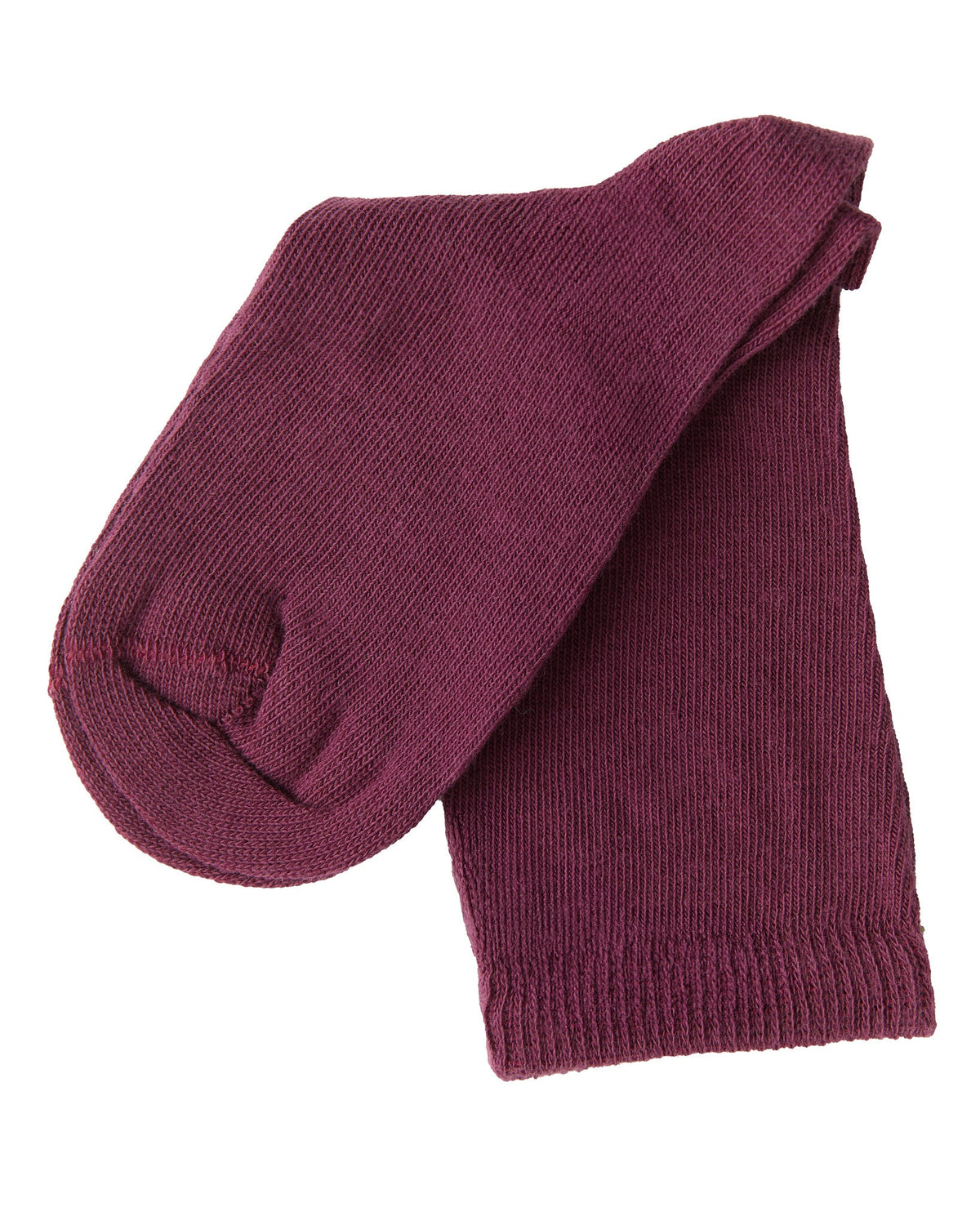 Kids' Socks, Bordeaux (6-Pack) — Leela Cotton