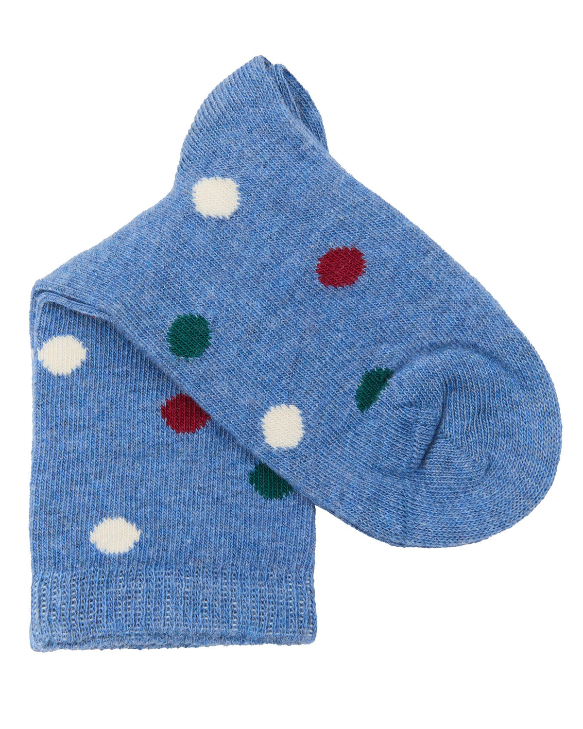 Kids' Socks - Jeans - Melange/ Pine Needle/ Cherry Red (6 Pair)