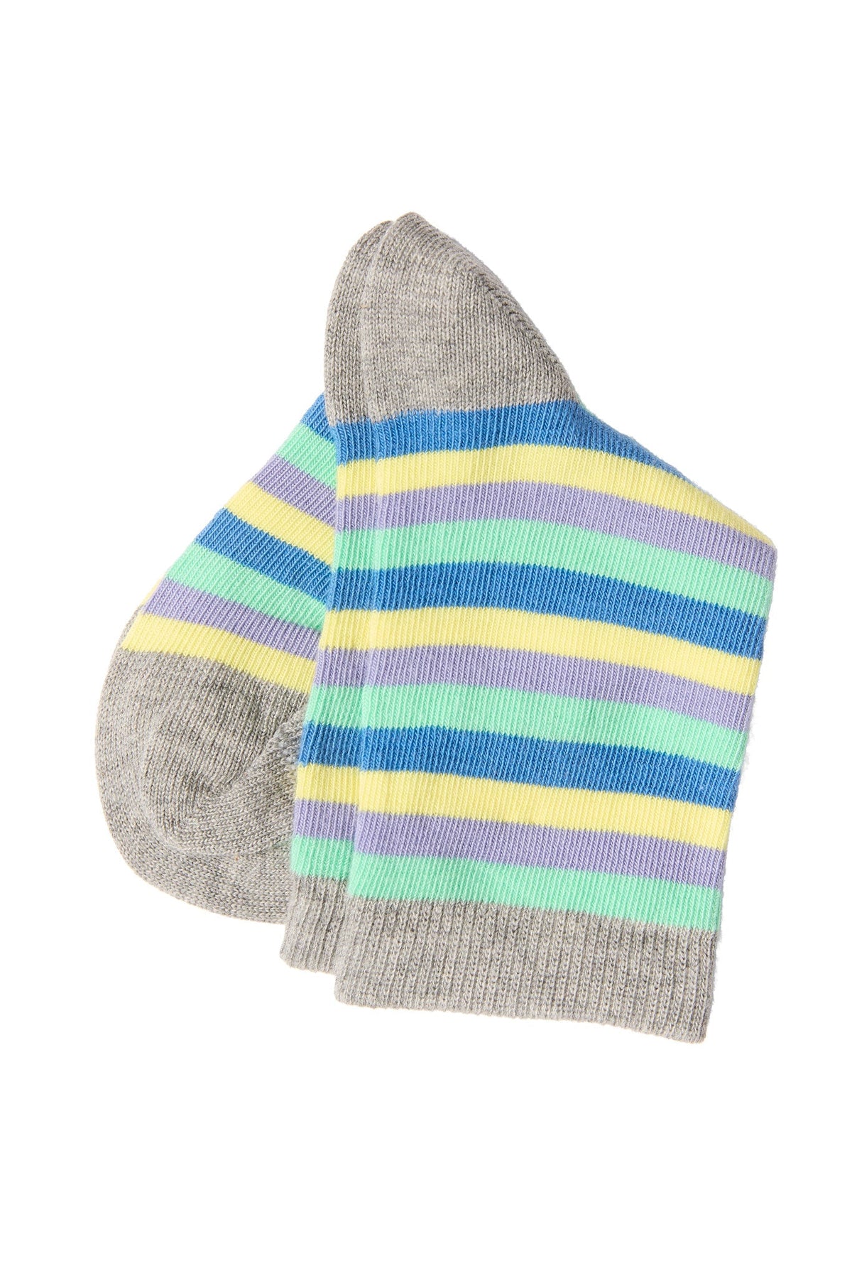 Kids' Socks, Kiwi/ Lavender/ Lime/ Aquamarine