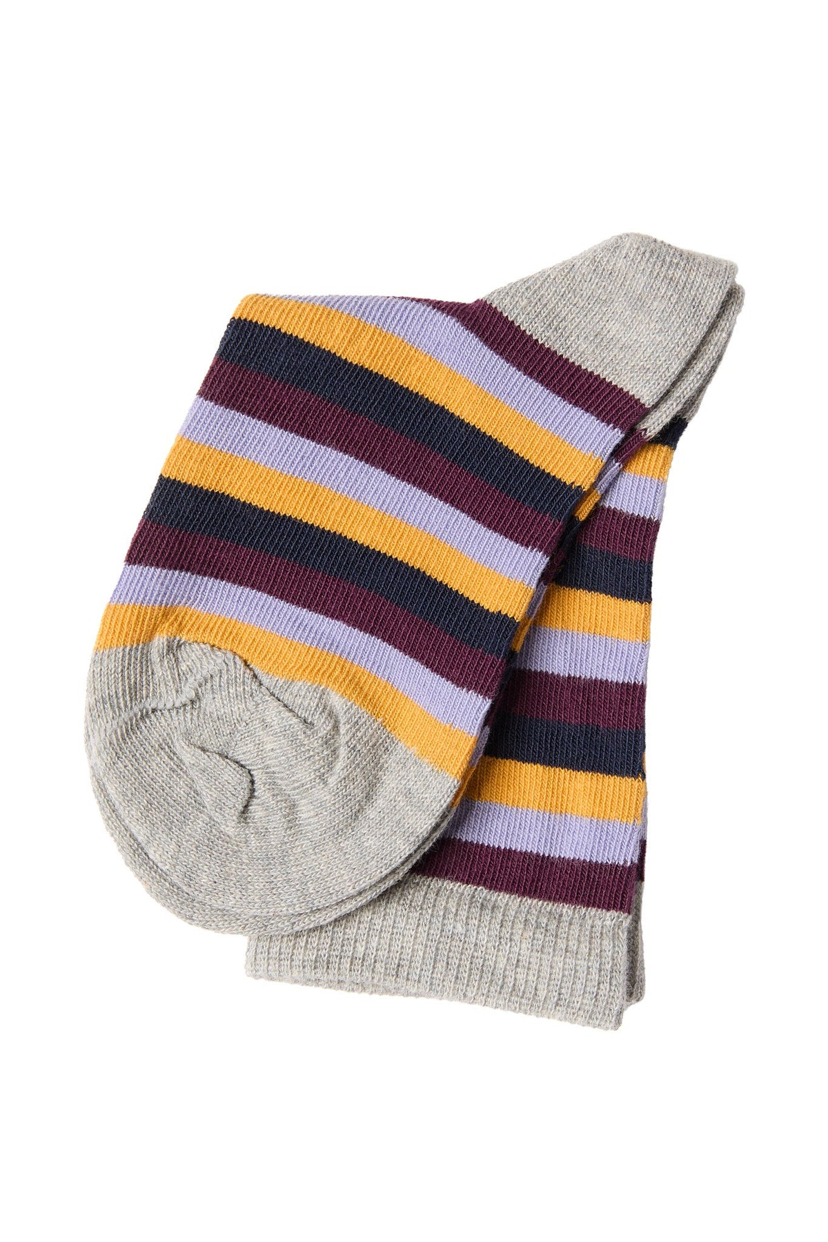 Kids' Socks, Magenta / Lavender / Ginger / Indigo — Albero Natur