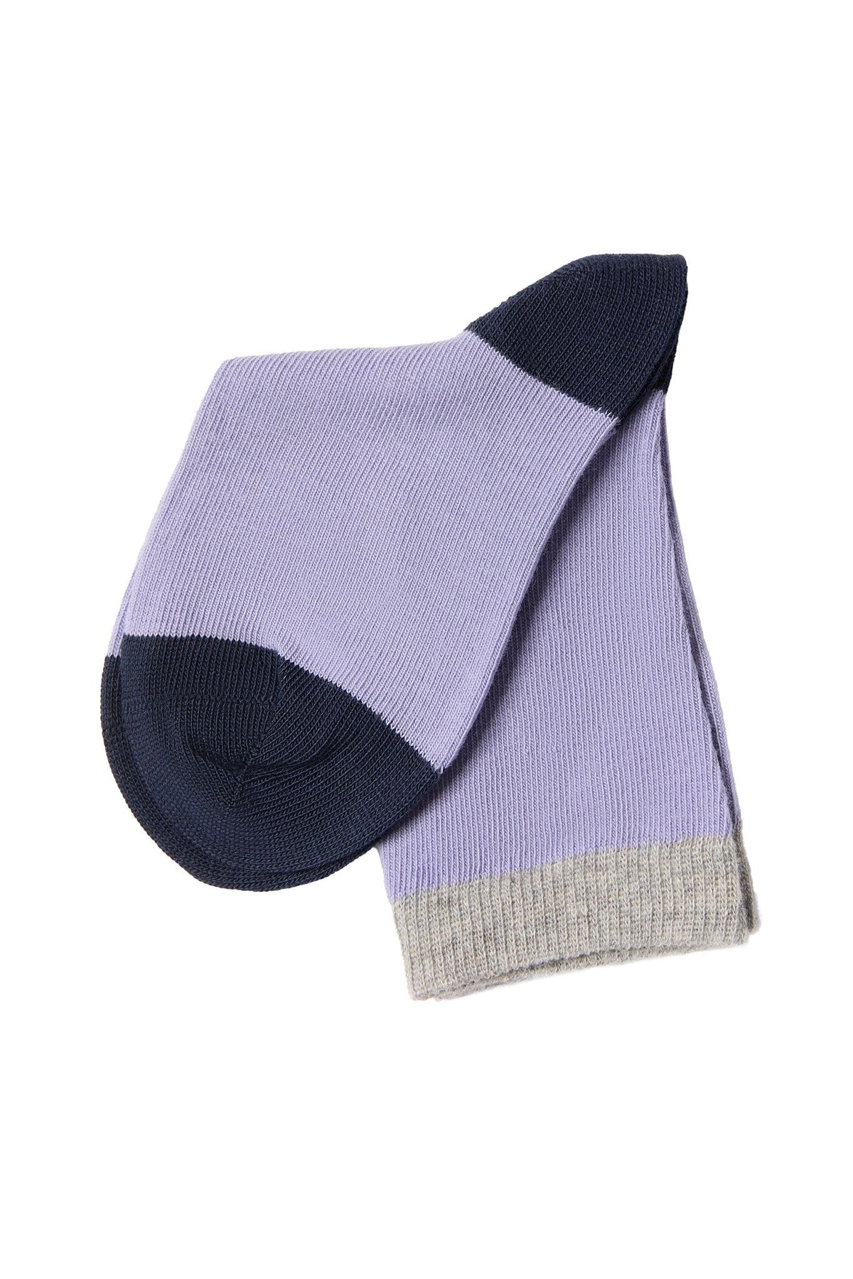 Kids' Socks, Lavender/ Indigo