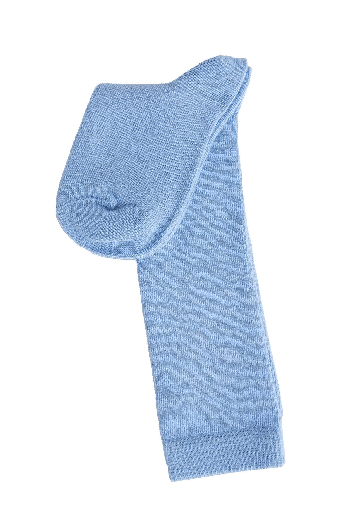 Kids' Knee Socks, Light Blue (6-Pack) — Leela Cotton
