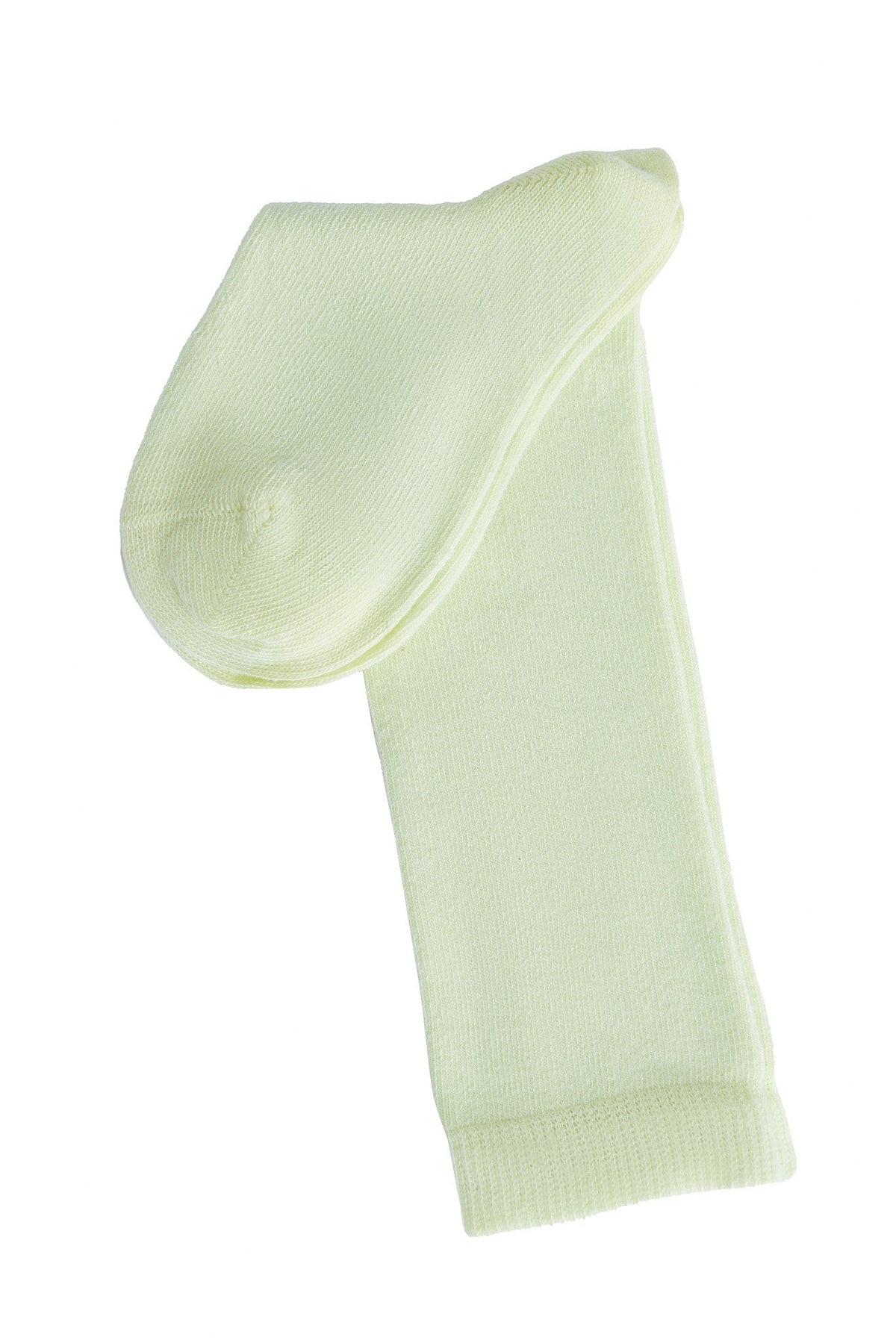 Kids' Knee Socks, Lime (6-Pack) — Leela Cotton, view 2