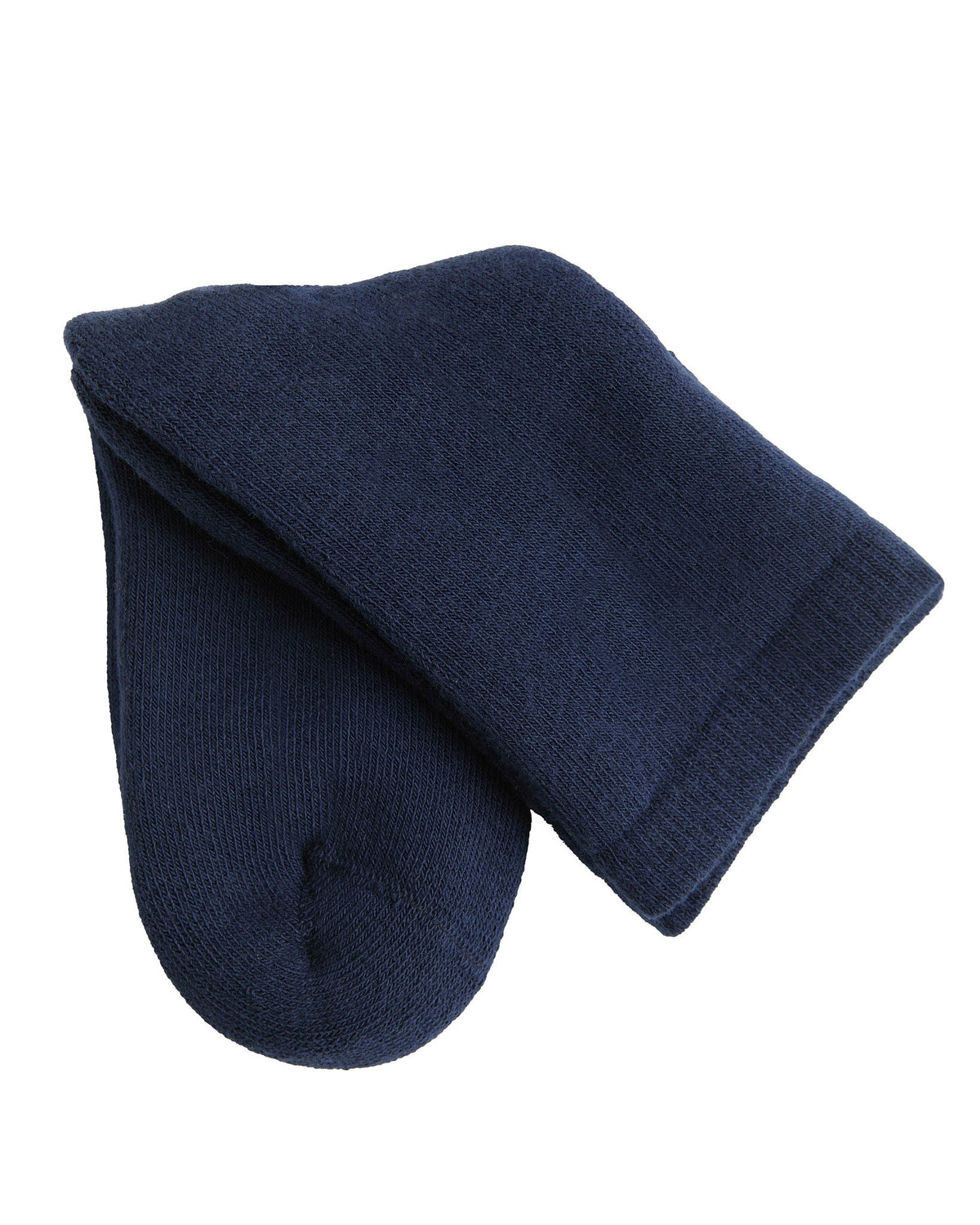 Kids' Towelling Socks, Navy (6-Pack) — Leela Cotton