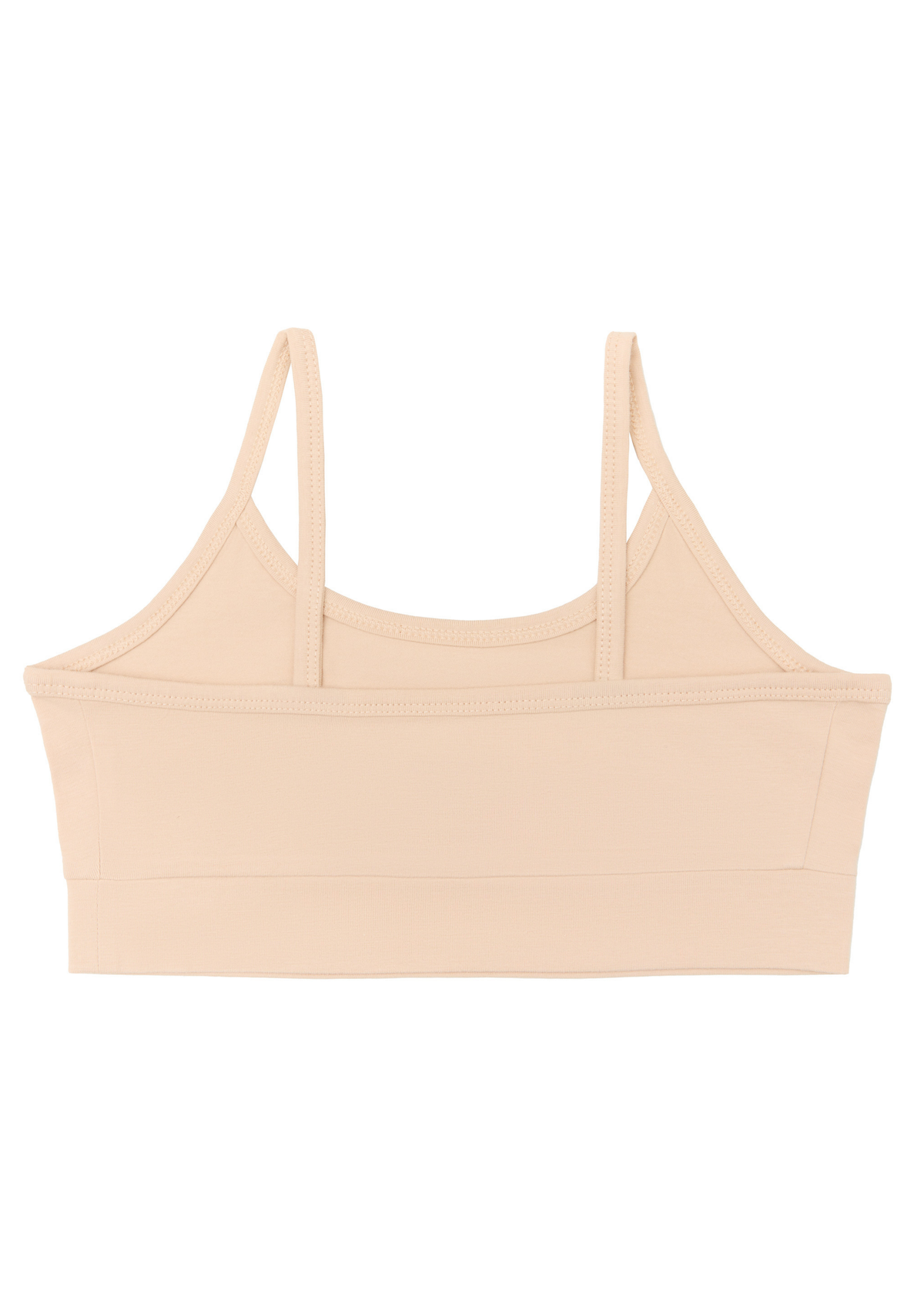Girls' Bustier, Beige — Albero Natur, view 2
