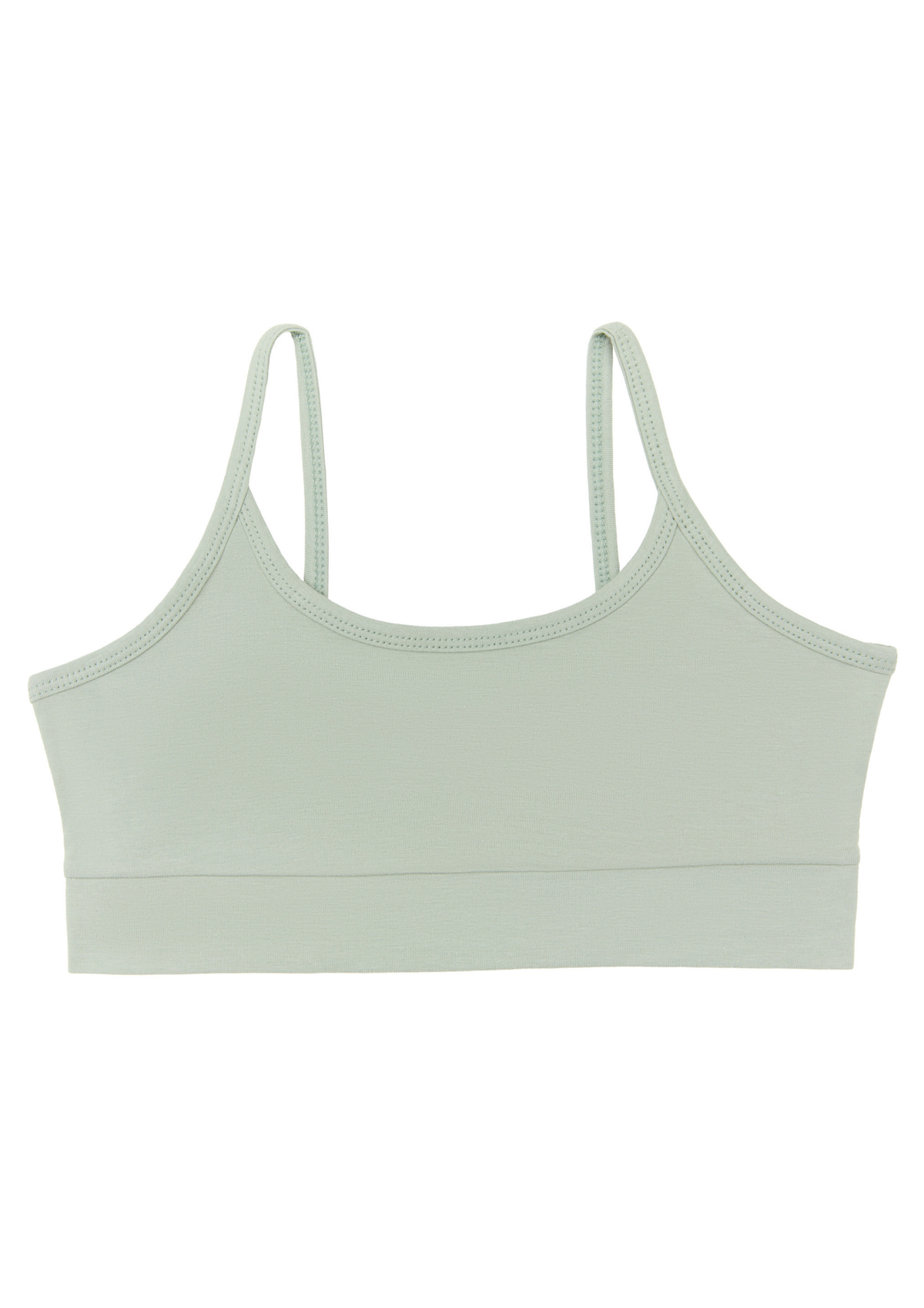 Girls' Bustier, Iceberg Green — Albero Natur