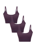 Women's Bustier, Indigo - Red 3-Pack