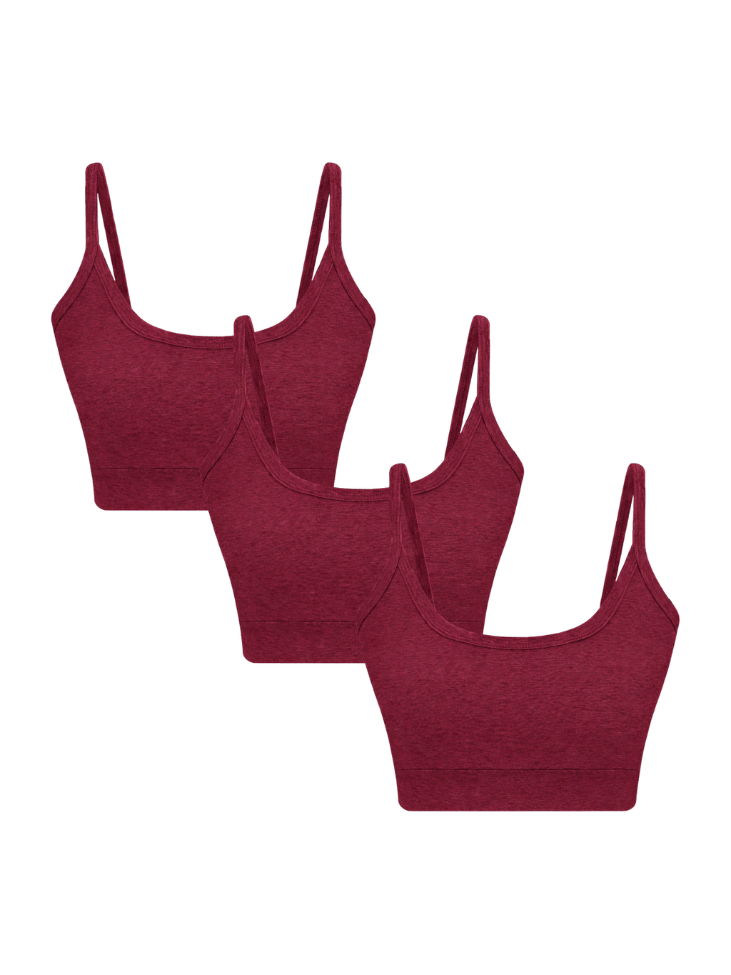 Women's Bustier, Tibet Red 3-Pack
