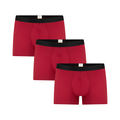 Men's Trunks, Tibet Red 3-Pack
