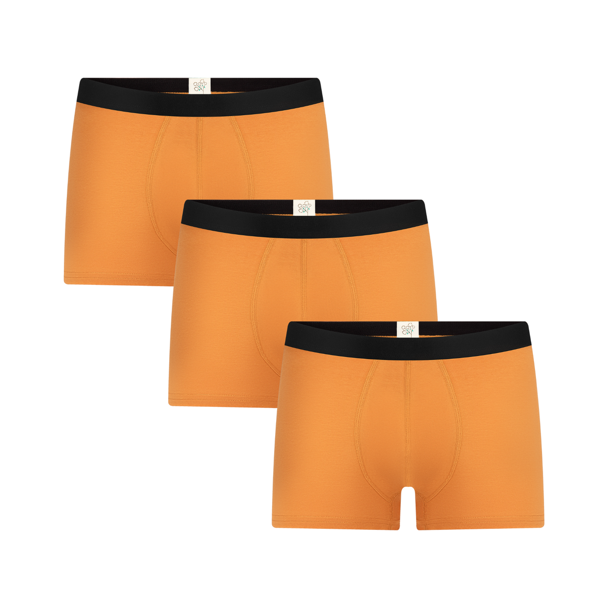 Men's Trunks, Cinnamon 3-Pack