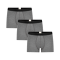 Men's Trunks, Anthracite - Melange 3-Pack