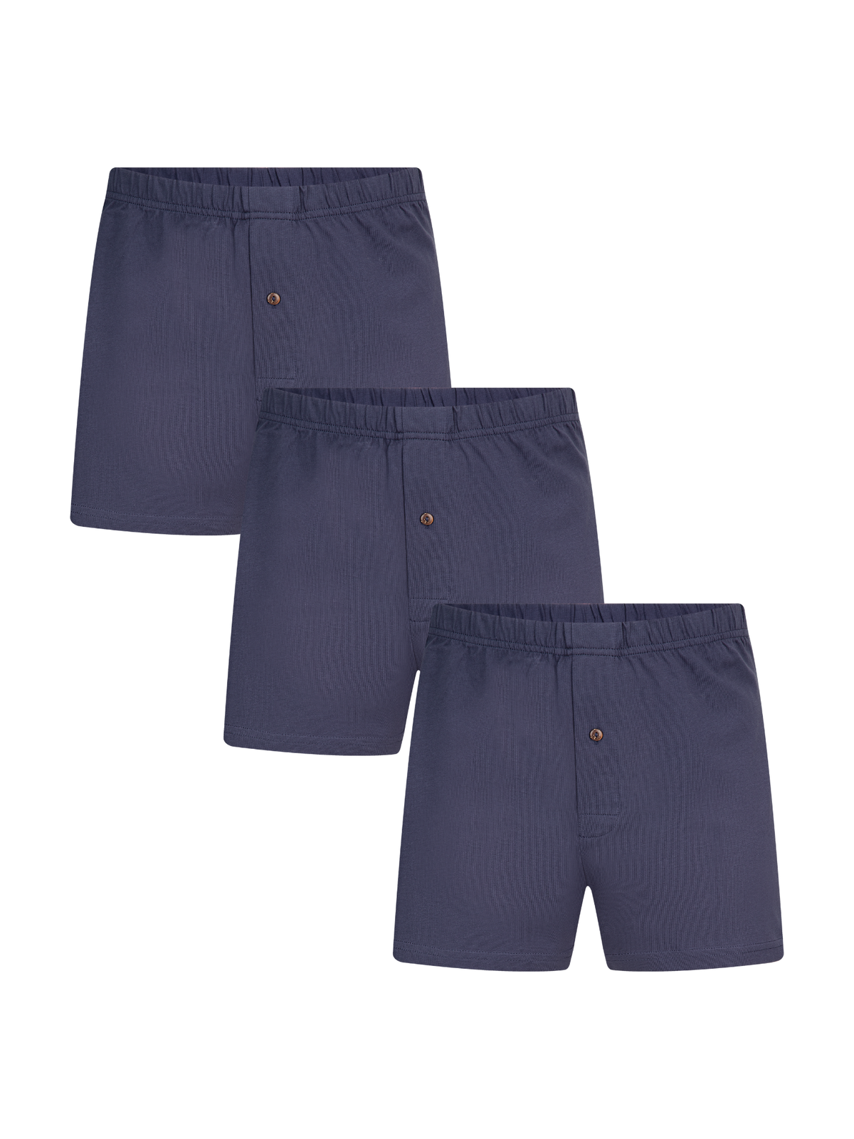 Men's Boxer Shorts, Navy 3-Pack