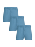 Men's Boxer Shorts, Denim Blue 3-Pack