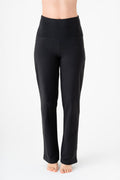Women's Yoga Trousers Straight Leg, Black