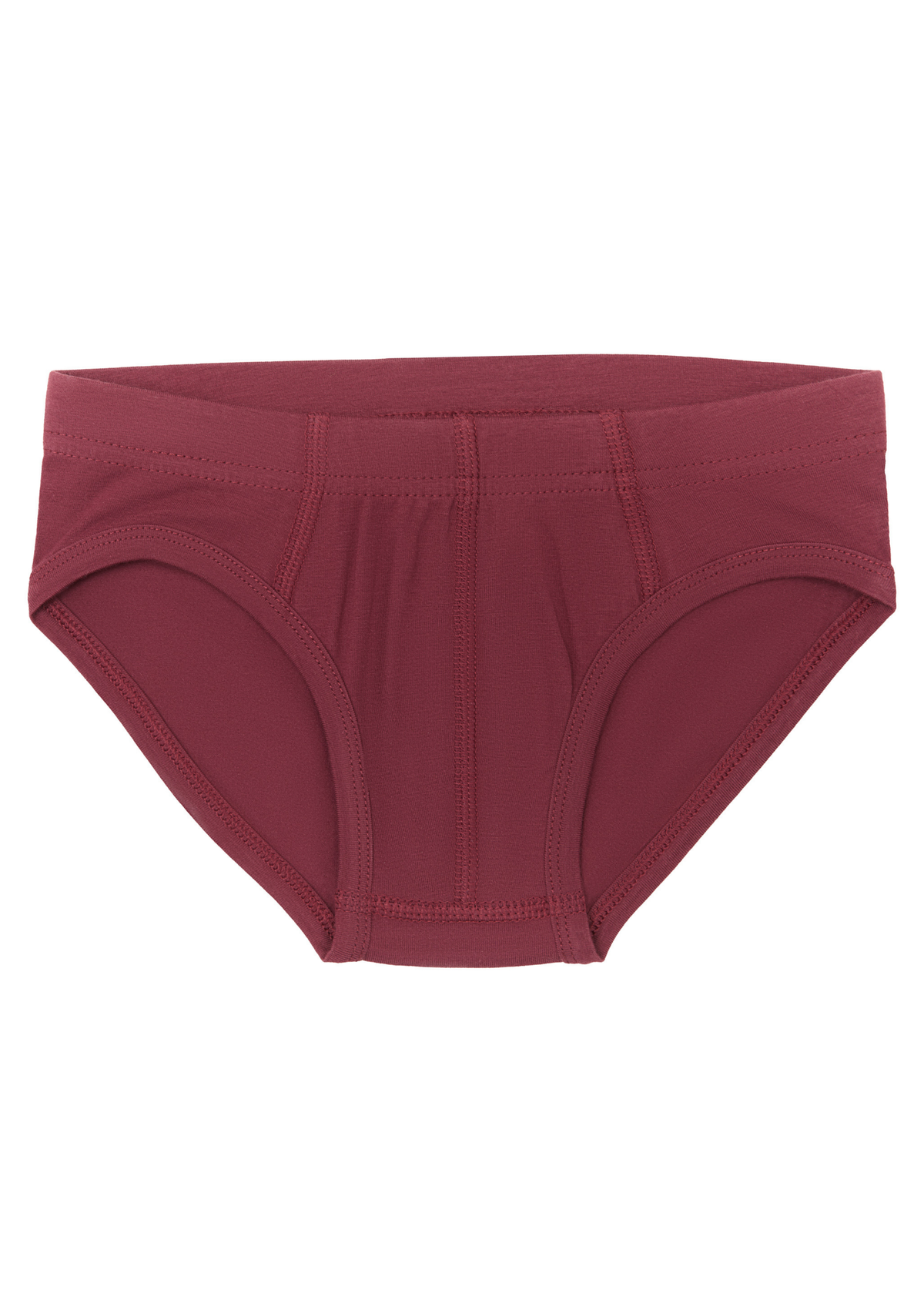 Boys' Brief, Bordeaux — Albero Natur