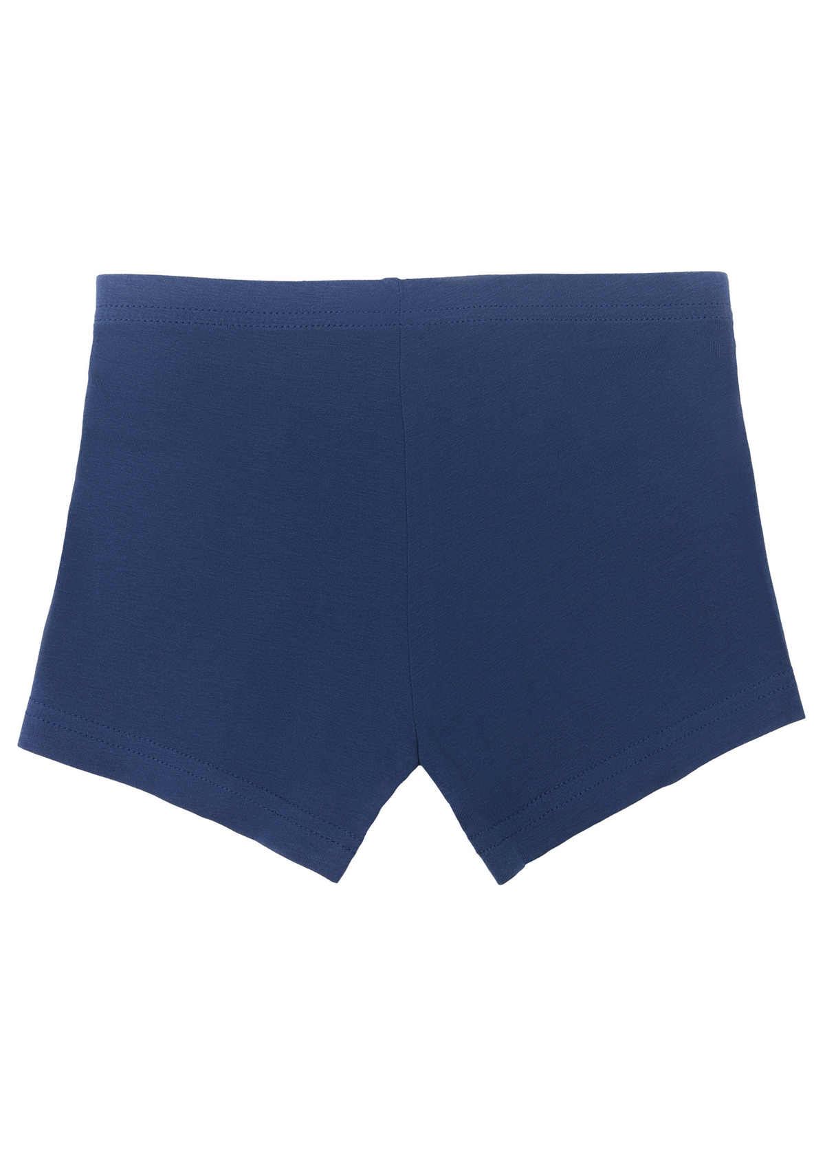 Boys' Retro Shorts, Admiral Blue — Albero Natur, view 2
