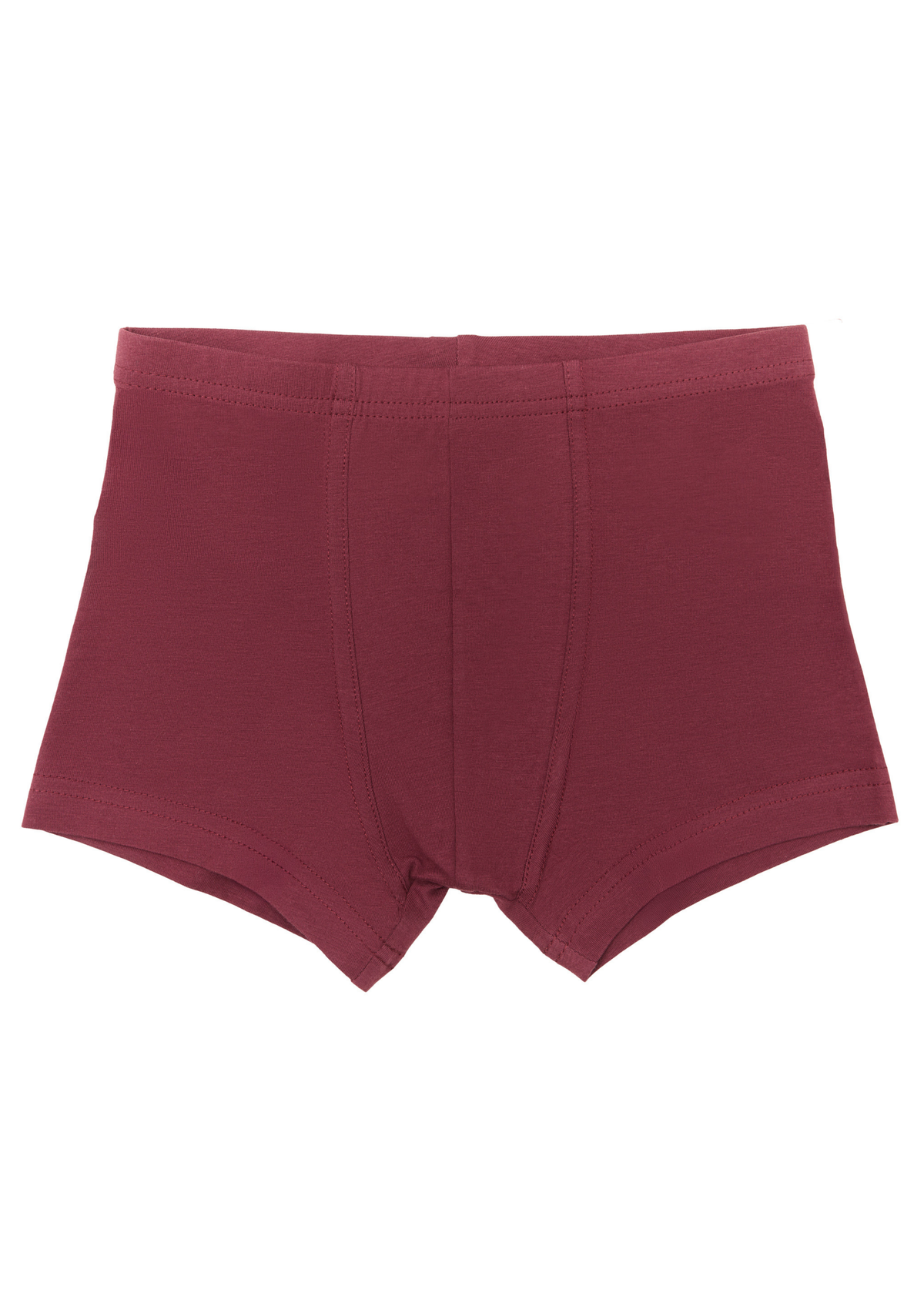 Boys' Retro Shorts, Bordeaux — Albero Natur