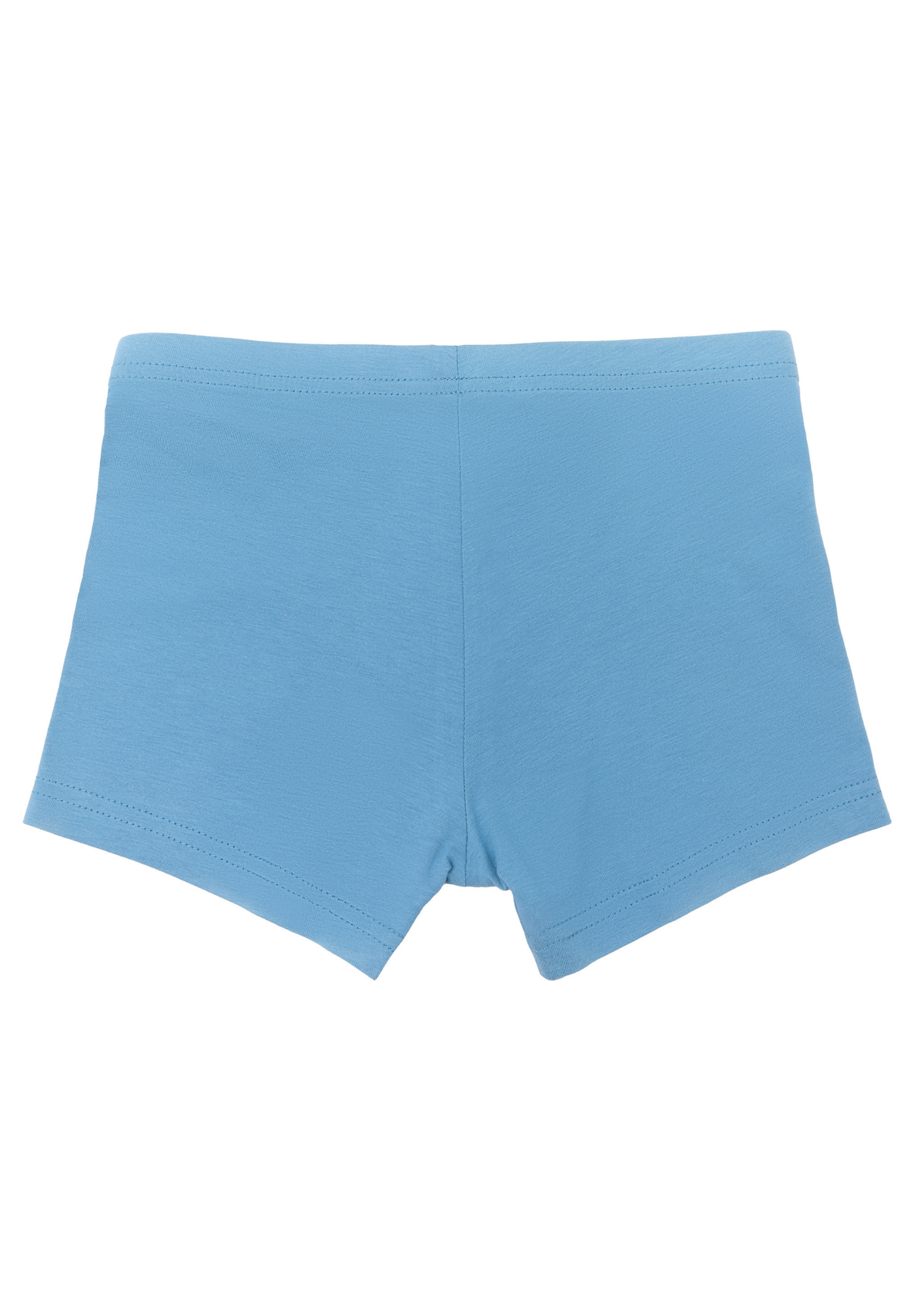 Boys' Retro Shorts, Denim Blue — Albero Natur, view 2