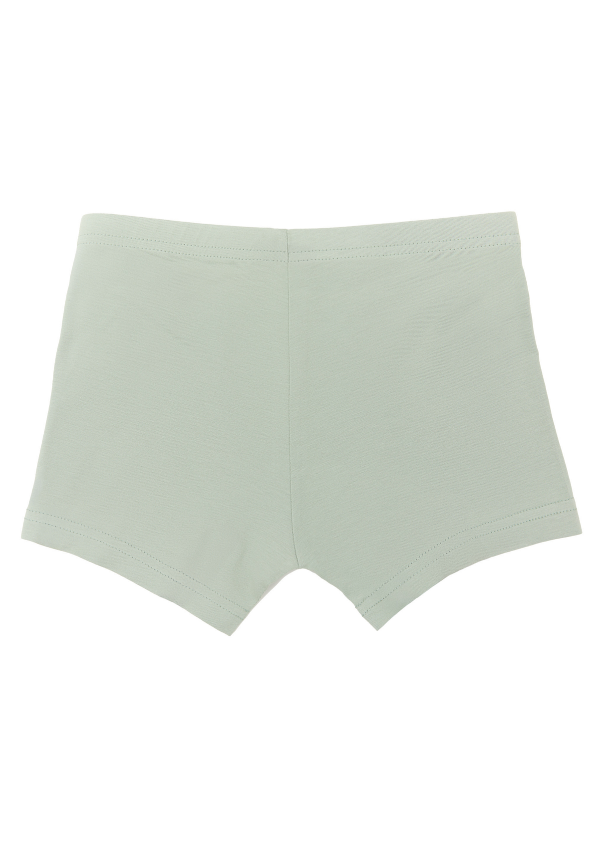 Boys' Retro Shorts, Iceberg Green — Albero Natur, view 2