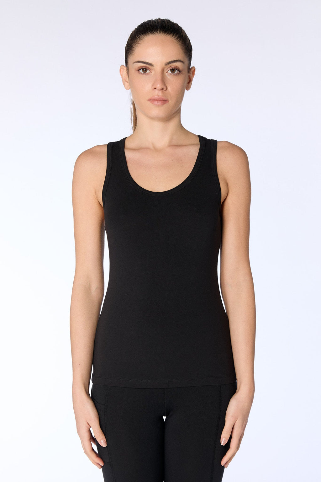 Women's Racerback Top, Black