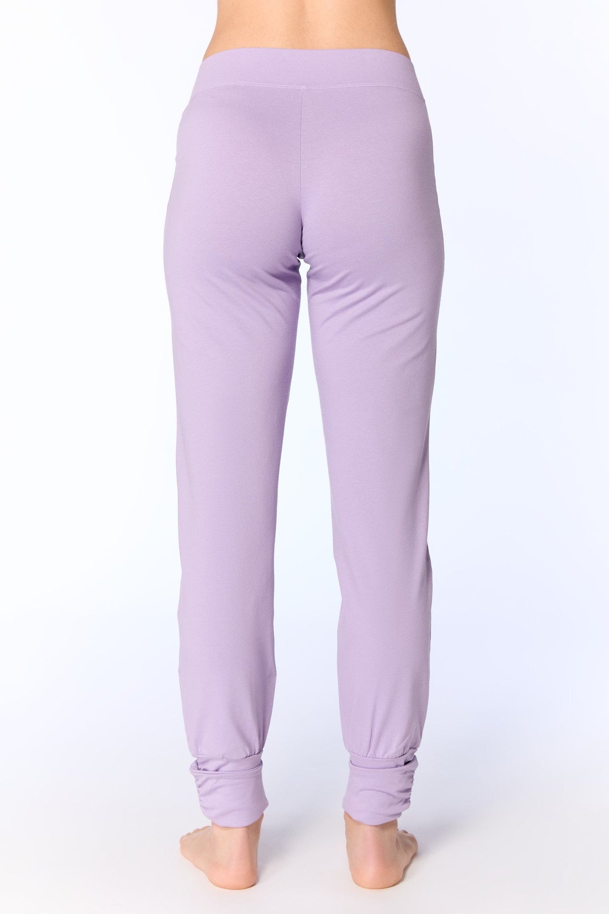 Women's Yoga Trousers, Viola — Leela Cotton, view 3