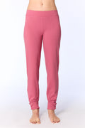 Women's Yoga Trousers, Rose Wine