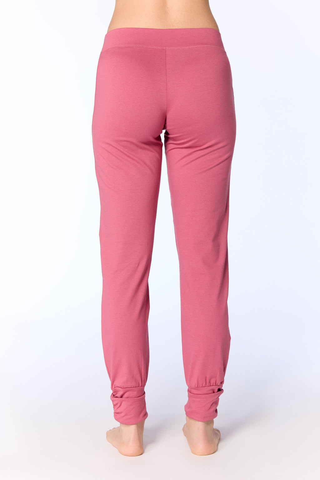Women's Yoga Trousers, Rose Wine