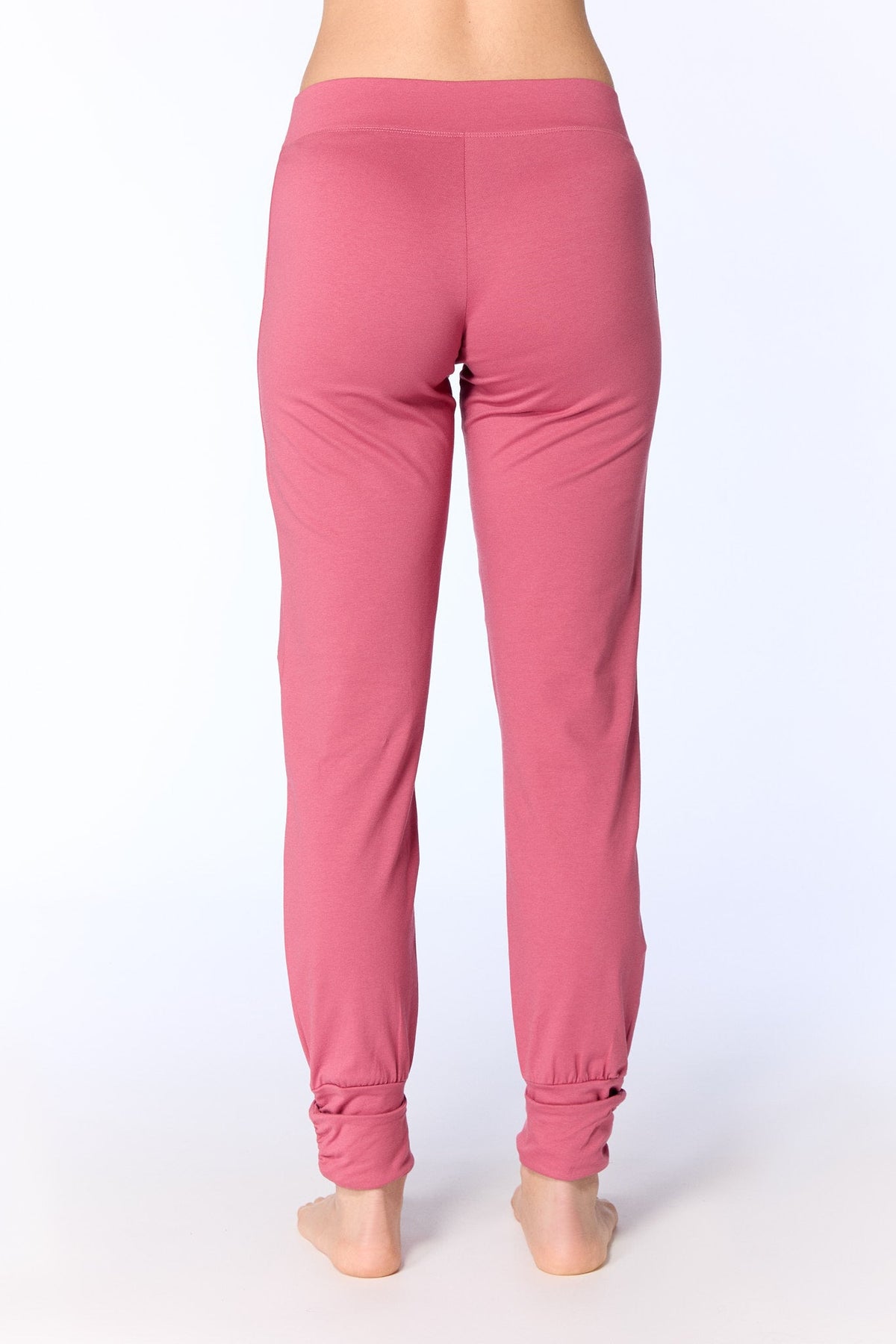 Women's Yoga Trousers, Rose Wine