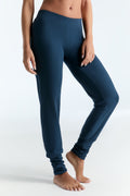 Women's Yoga Trousers Stretch, Navy