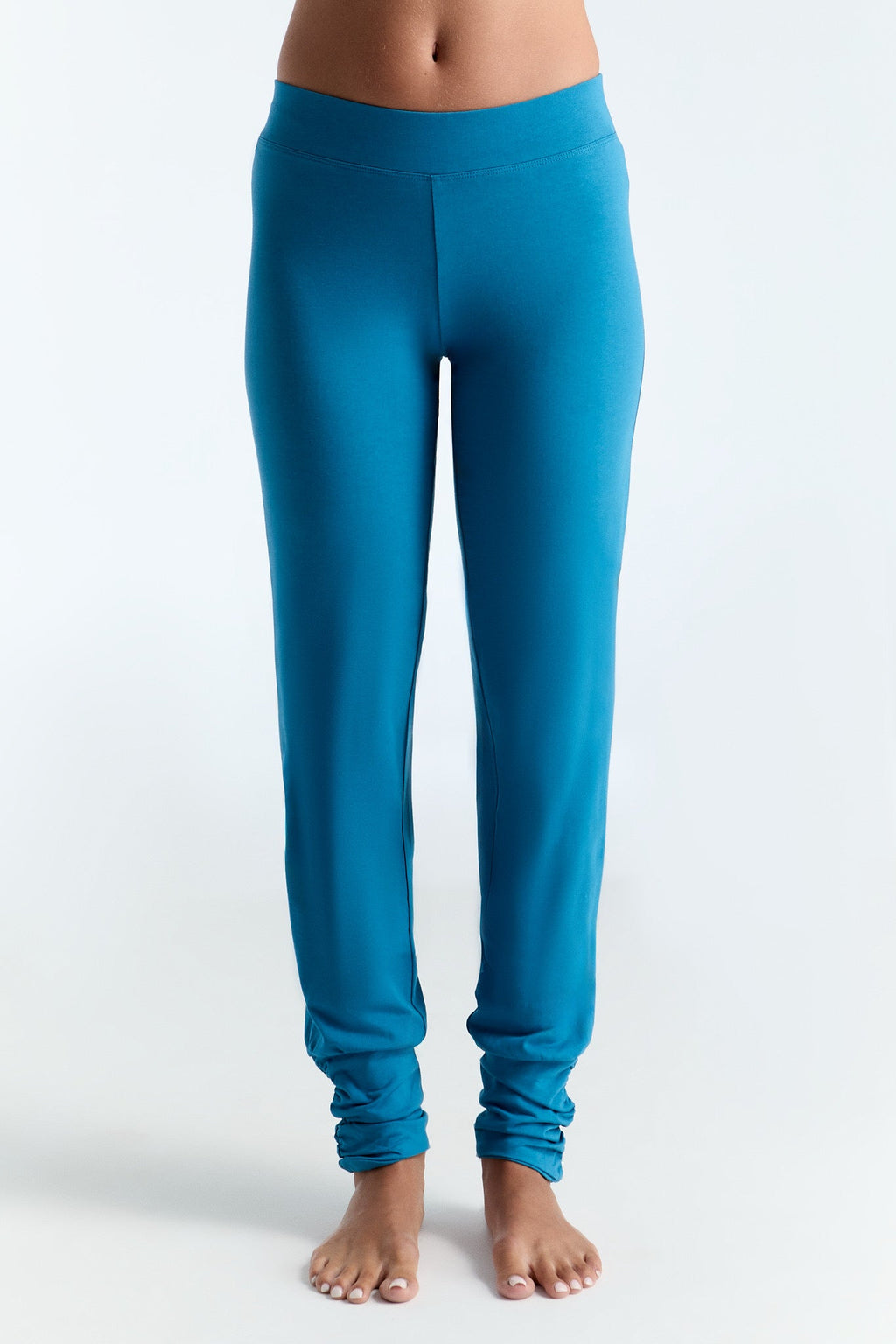 Women's Yoga Trousers Stretch, Petrol