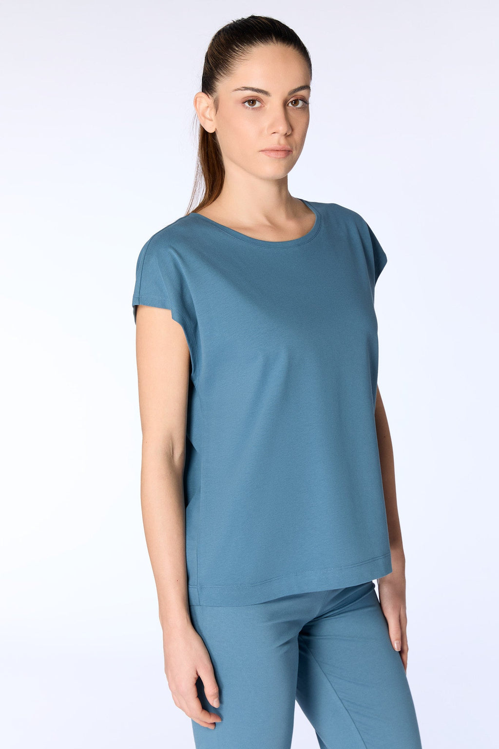 Women's Oversize Shirt, Alpine Grey