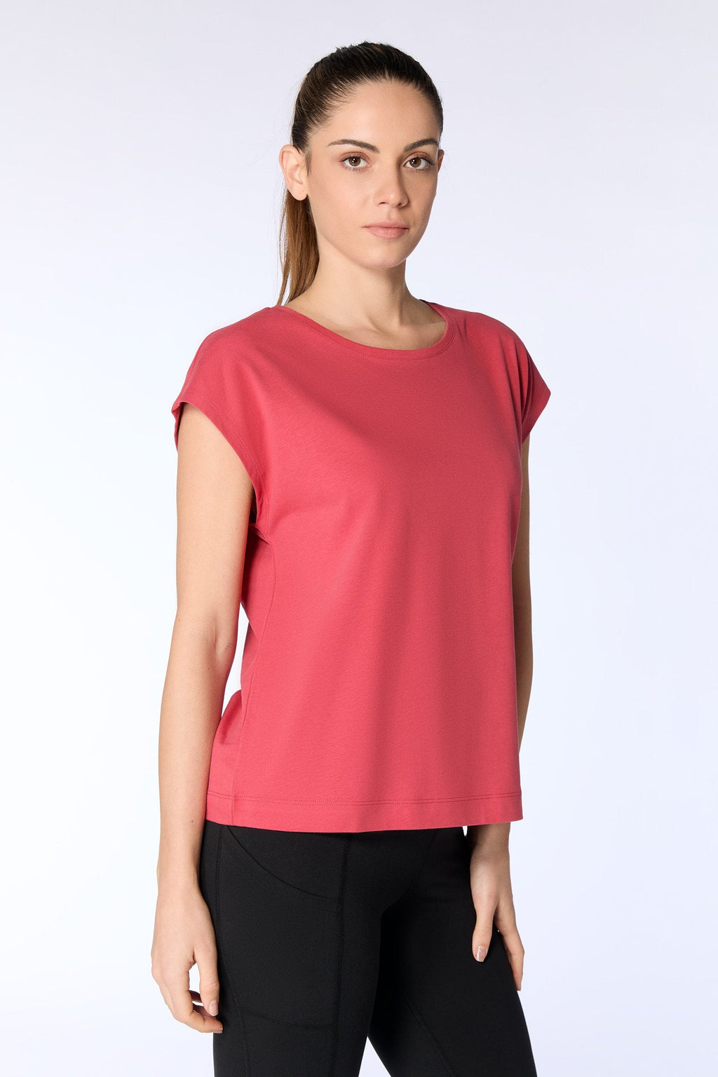 Women's Oversize Shirt, Cardinal Red