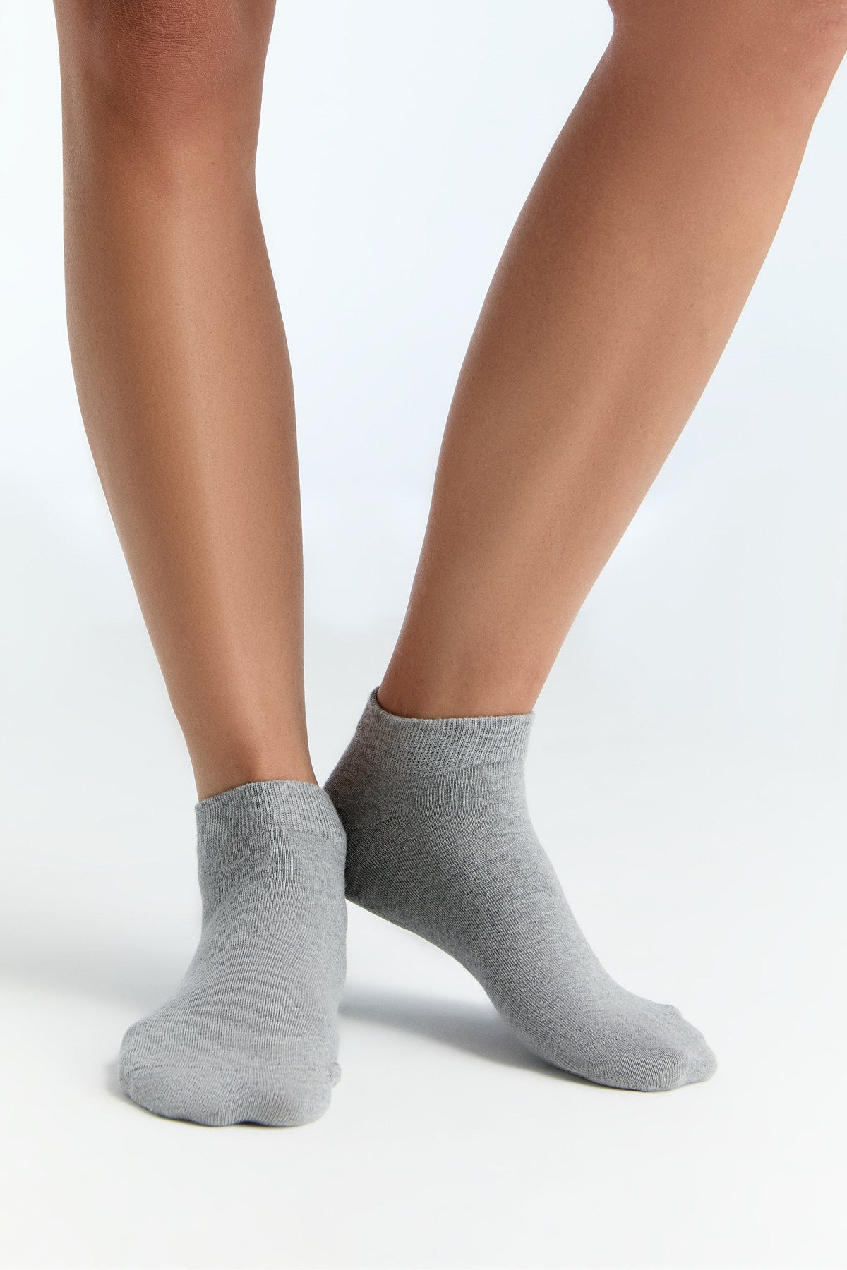 Unisex Trainer Socks, Grey - Melange (6-Pack)