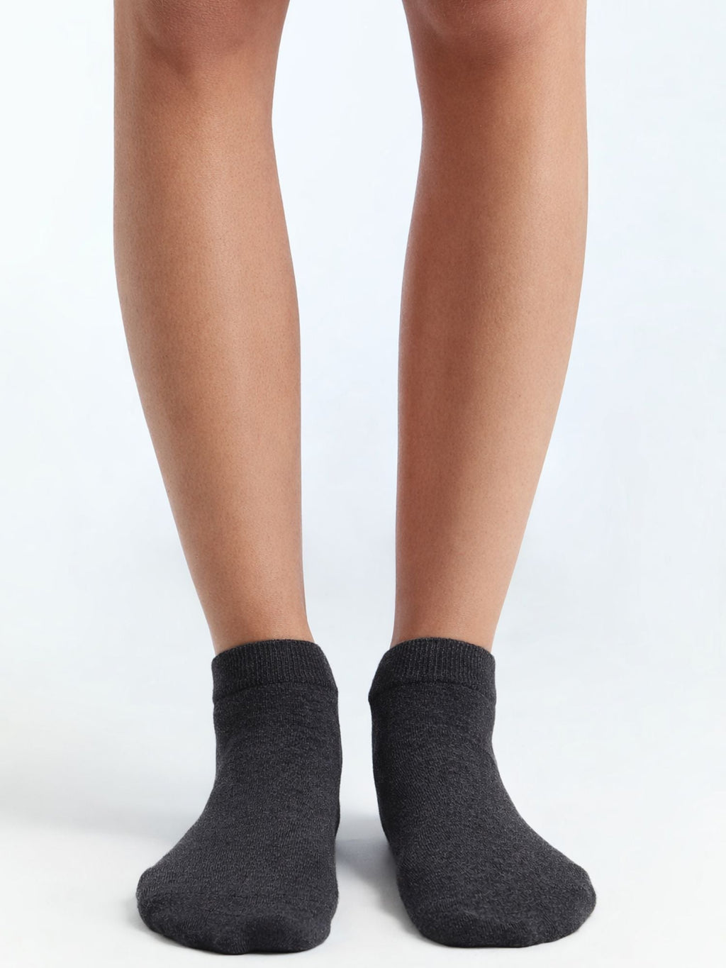 Unisex Trainer Socks, Anthracite (6-Pack)