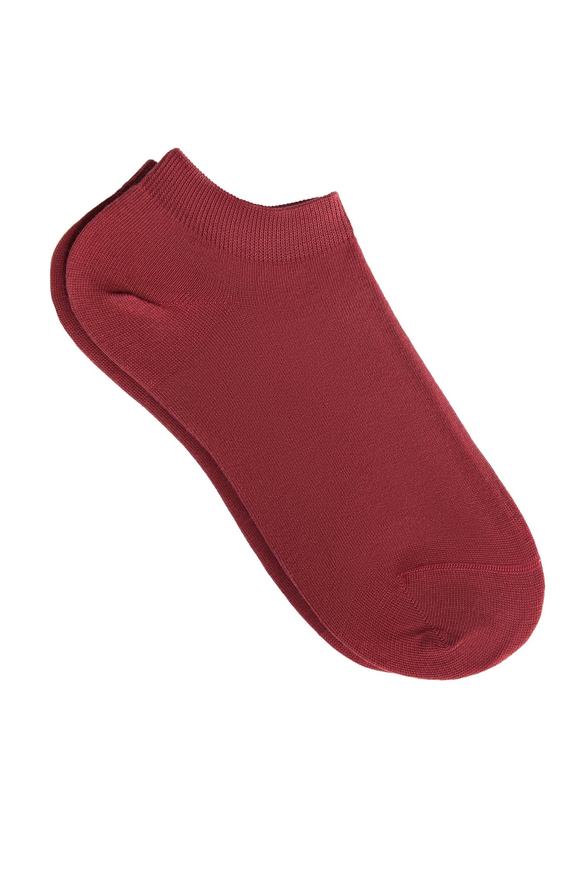 Trainer Socks, Red Ochre (6-Pack) — Albero Natur, view 4