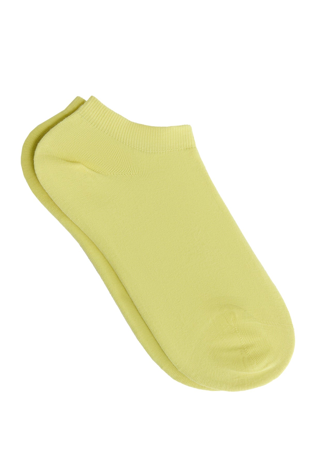 Trainer Socks, Lime (6-Pack) — Albero Natur, view 4