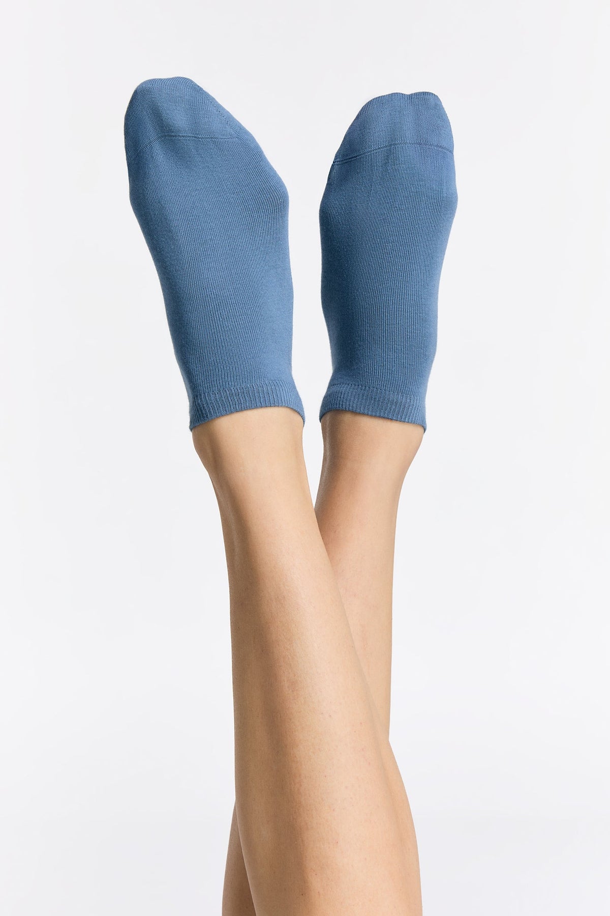Trainer Socks, Alpine Grey (6-Pack) — Albero Natur
