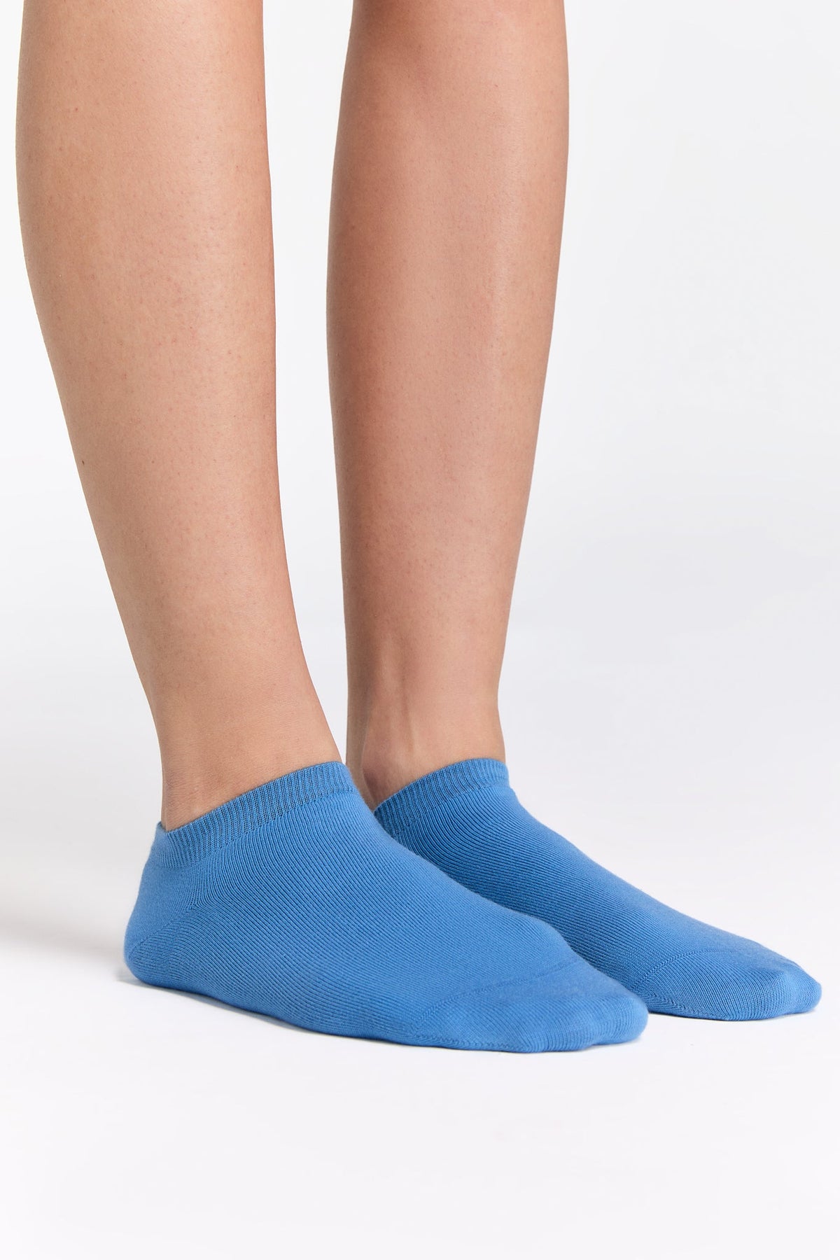 Trainer Socks, Aquamarine (6-Pack) — Albero Natur