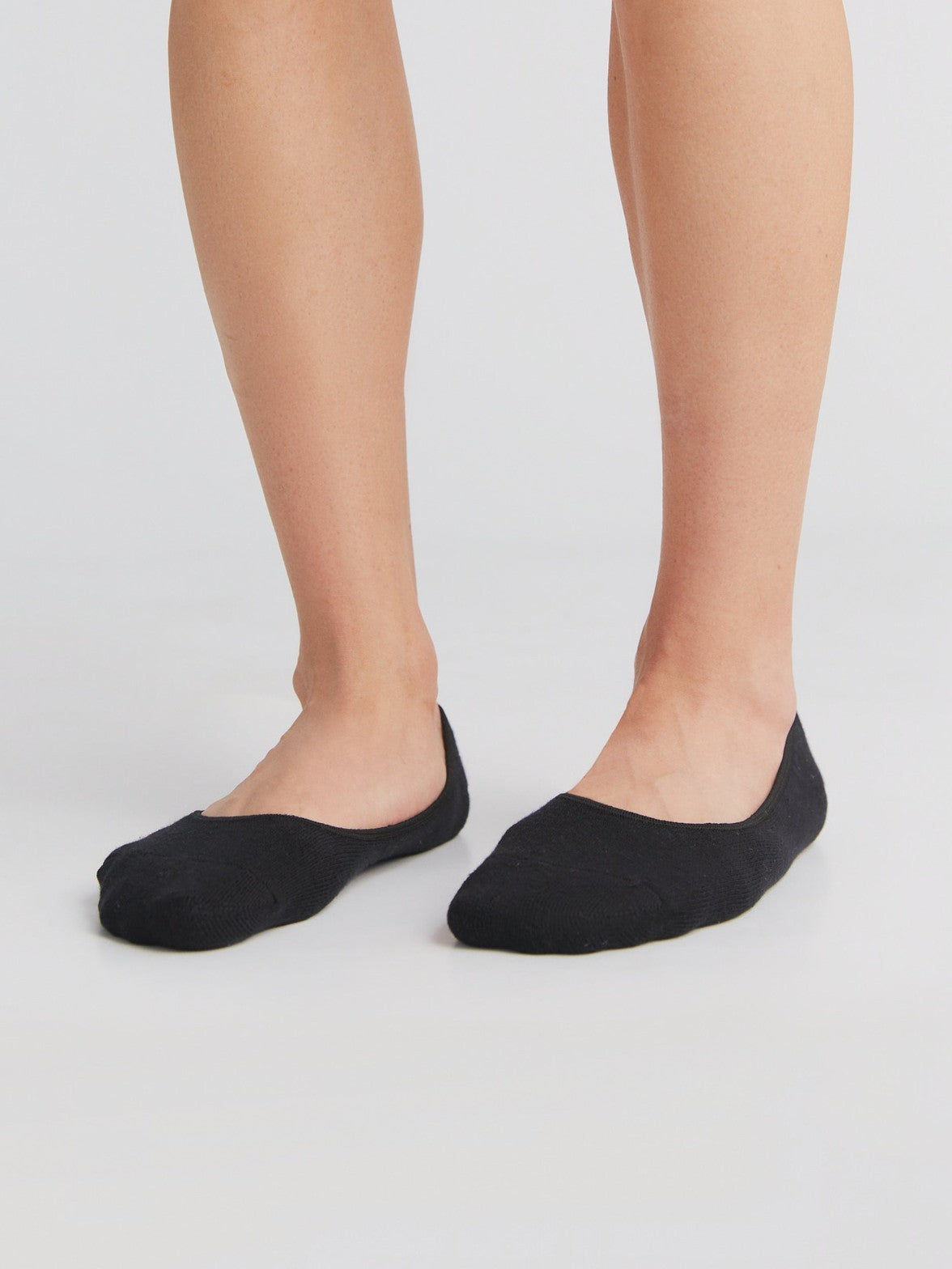 Unisex Towelling Footsies, Black (6-Pack) — Albero Natur