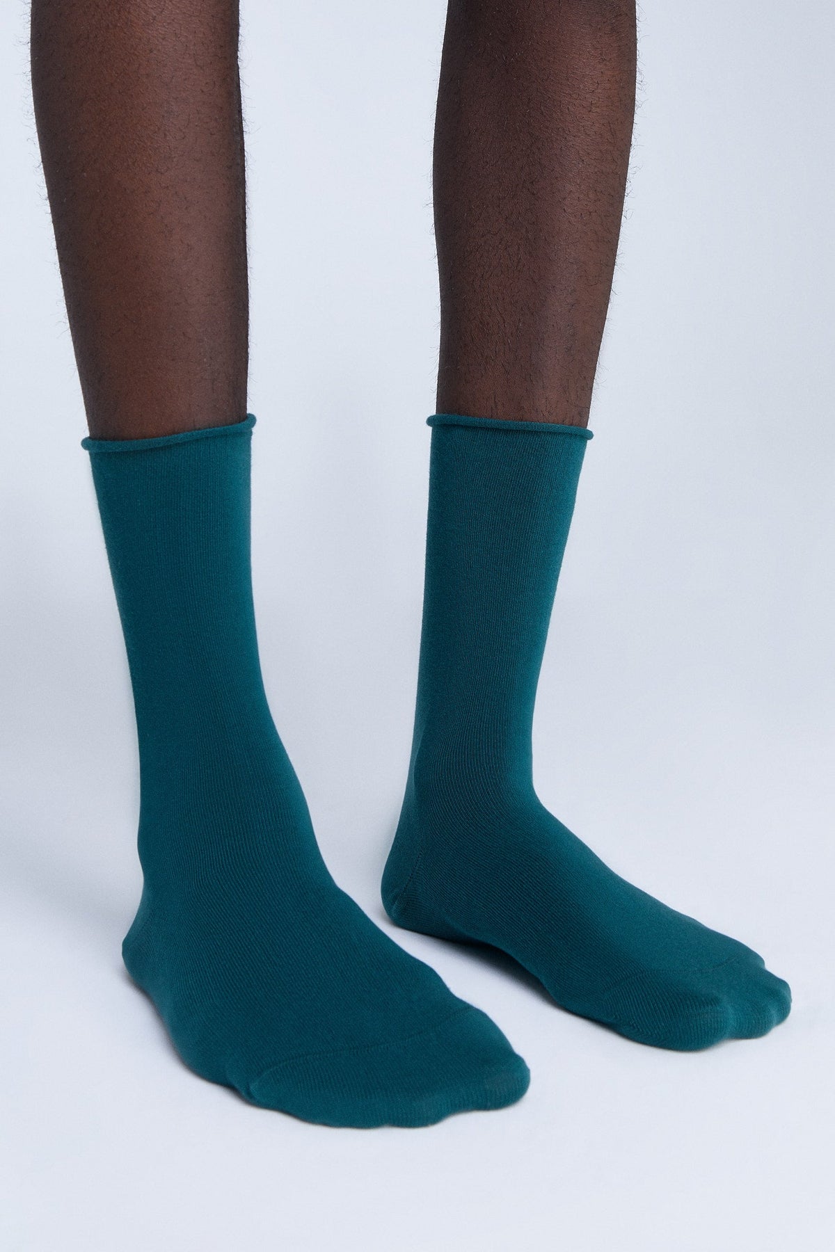 Socks with Rolled Edge, Pine Needle (6-Pack) — Albero Natur, view 3