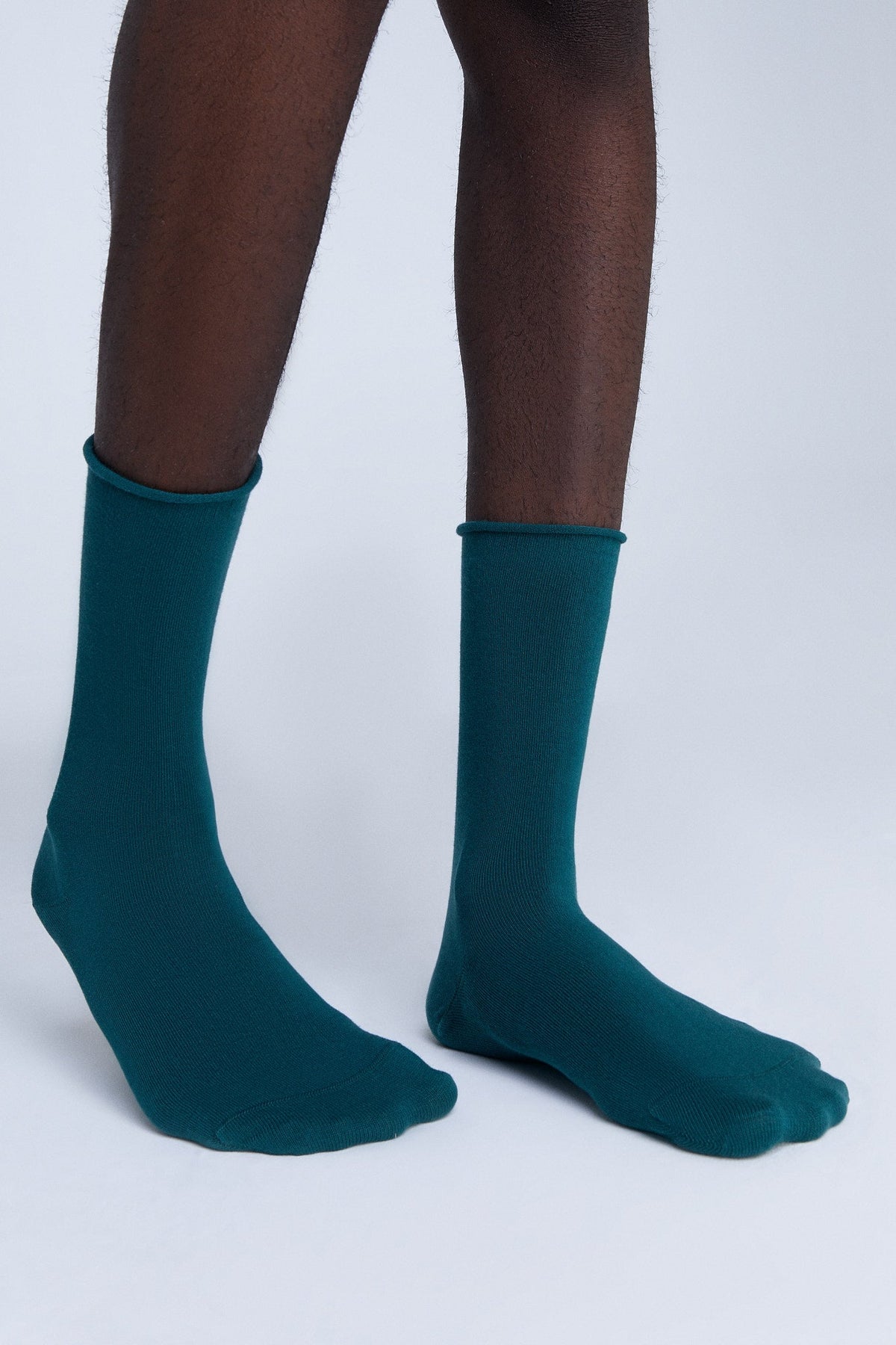 Socks with Rolled Edge, Pine Needle (6-Pack) — Albero Natur, view 5