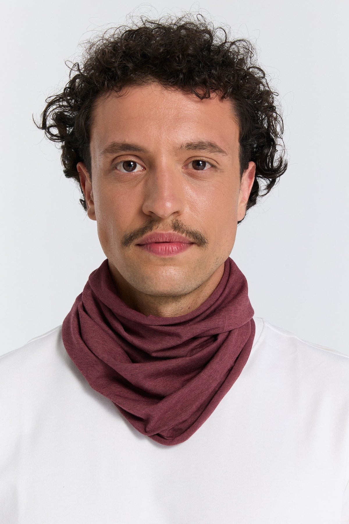 Unisex Snood, Coffee Rust Red — Leela Cotton