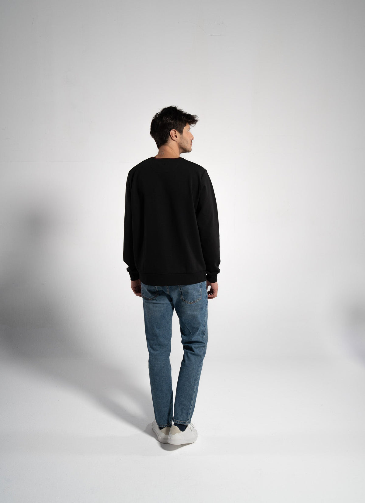 Men's Sweatshirt, Black — GORG, view 3