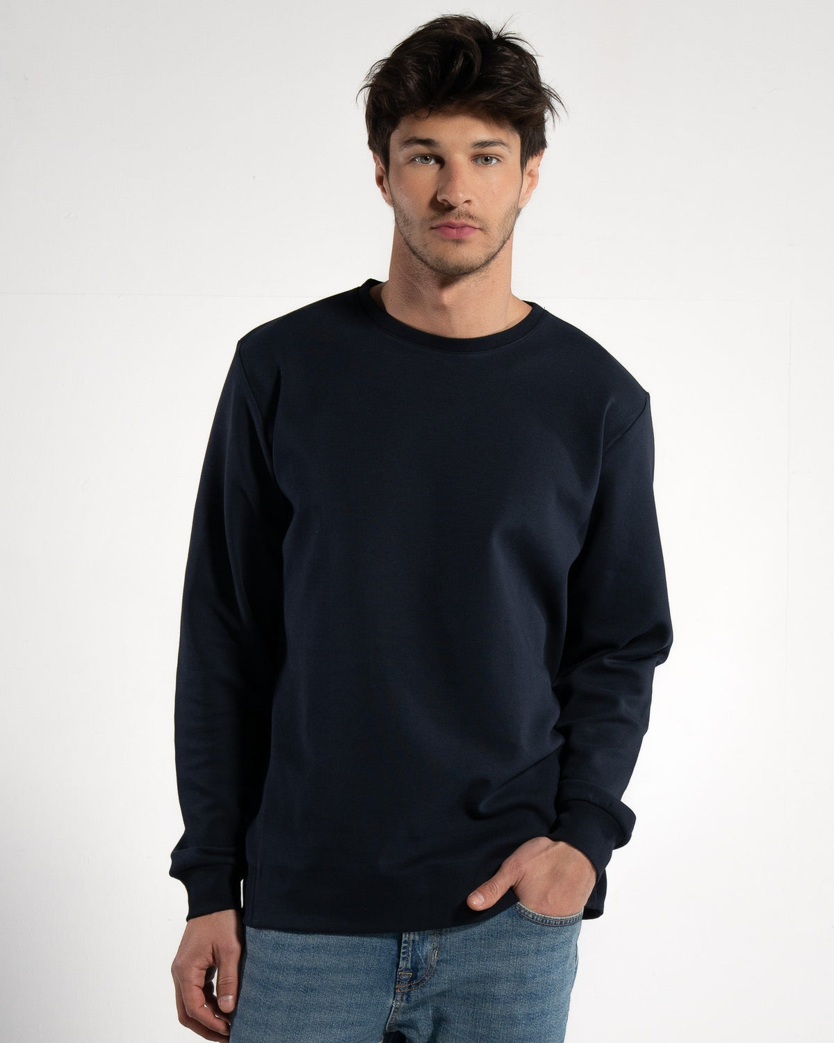 Men's Sweatshirt, Navy — GORG